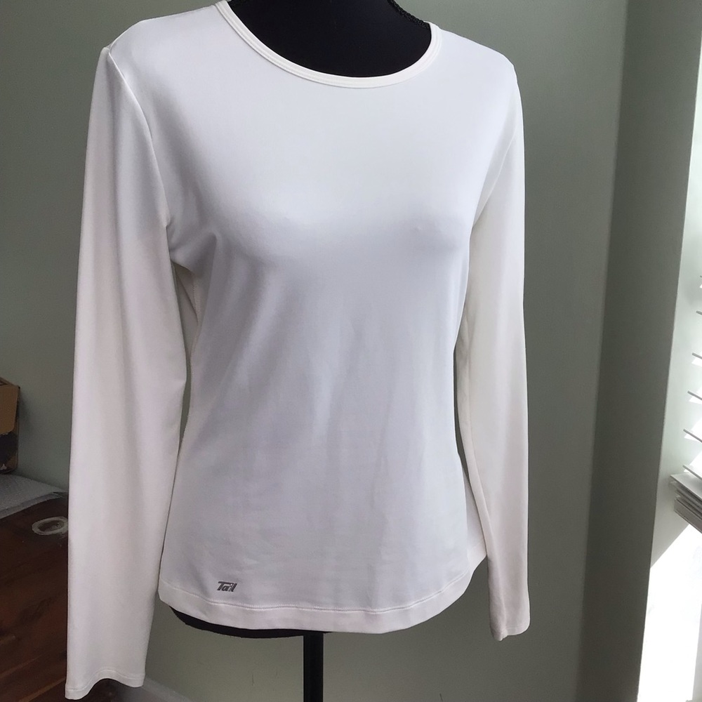Tail Long Sleeve Tee - Cream